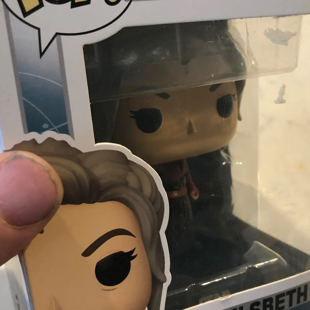 Funko Pop Star Wars Morgan Elsbeth Figure with Red and Black Outfit